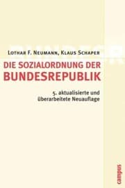 Cover von Die Sozialordnung der Bundesrepublik Deutschland