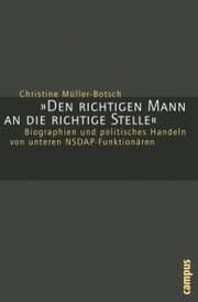 Cover von Den richtigen Mann an die richtige Stelle