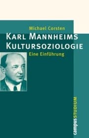 Cover von Karl Mannheims Kultursoziologie