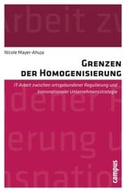 Cover von Grenzen der Homogenisierung