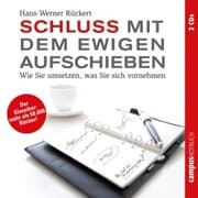 Cover von Schluss mit dem ewigen Aufschieben