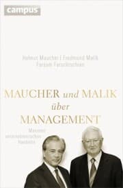 Cover von Maucher und Malik über Management