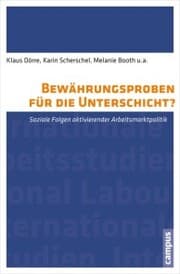 Cover von Bewährungsproben für die Unterschicht?