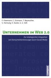 Cover von Unternehmen im Web 2.0