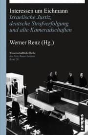 Cover von Interessen um Eichmann