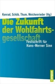 Cover von Die Zukunft der Wohlfahrtsgesellschaft