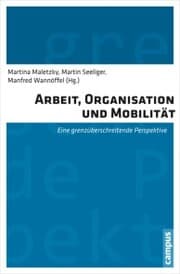 Cover von Arbeit, Organisation und Mobilität