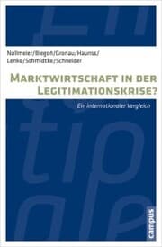 Cover von Marktwirtschaft in der Legitimationskrise?