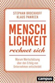 Cover von Menschlichkeit rechnet sich