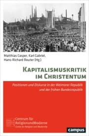 Cover von Kapitalismuskritik im Christentum