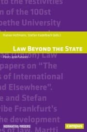 Cover von Law Beyond the State
