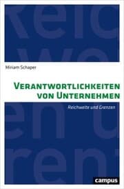 Cover von Verantwortlichkeiten von Unternehmen