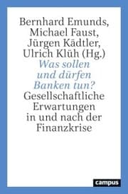 Cover von Was sollen und dürfen Banken tun?