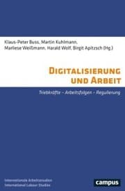 Cover von Digitalisierung und Arbeit