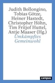 Cover von Umkämpftes Gemeinwohl