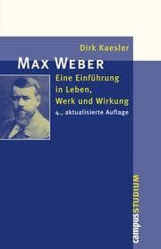 Cover von Max Weber