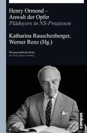 Cover von Henry Ormond - Anwalt der Opfer