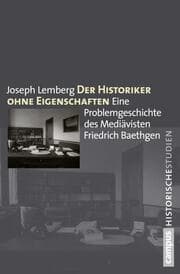 Cover von Der Historiker ohne Eigenschaften
