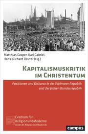 Cover von Kapitalismuskritik im Christentum