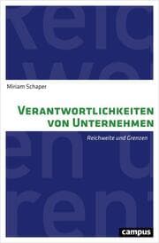 Cover von Verantwortlichkeiten von Unternehmen