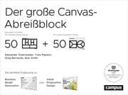Cover von Der große Canvas-Abreißblock