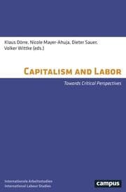 Cover von Capitalism and Labor