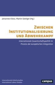 Cover von Zwischen Institutionalisierung und Abwehrkampf