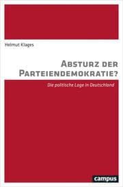 Cover von Absturz der Parteiendemokratie?