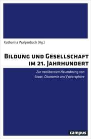 Cover von Bildung und Gesellschaft im 21. Jahrhundert