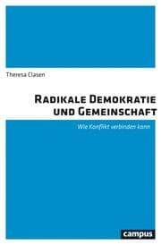 Cover von Radikale Demokratie und Gemeinschaft