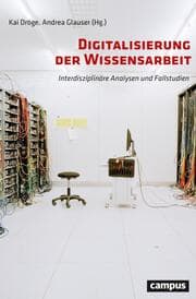Cover von Digitalisierung der Wissensarbeit
