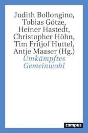 Cover von Umkämpftes Gemeinwohl