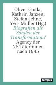 Cover von Biografien als Sonden der Transformation?