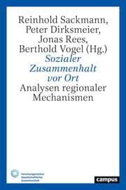 Cover von Sozialer Zusammenhalt vor Ort