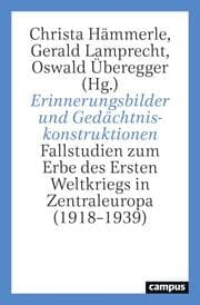 Cover von Erinnerungsbilder und Gedächtniskonstruktionen