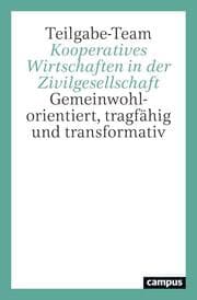 Cover von Kooperatives Wirtschaften in der Zivilgesellschaft