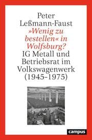 Cover von 'Wenig zu bestellen' in Wolfsburg?