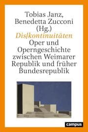 Cover von Dis/kontinuitäten