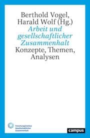 Cover von Arbeit und gesellschaftlicher Zusammenhalt