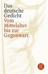 Cover von Das deutsche Gedicht