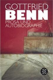 Cover von Prosa und Autobiographie