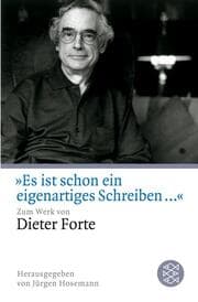 Cover von 'Es ist schon ein eigenartiges Schreiben ...'