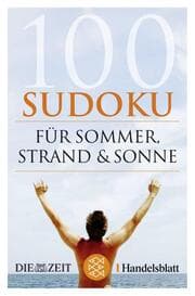 Cover von 100 Sudoku für Sommer, Strand und Sonne