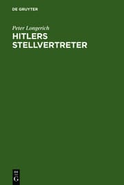 Cover von Hitlers Stellvertreter