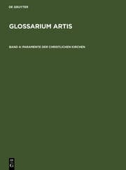 Cover von Paramente der christlichen Kirchen