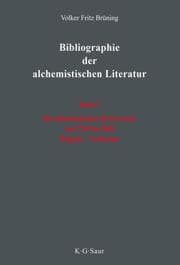 Cover von Die alchemistischen Druckwerke von 1784 bis 2004. Register. Nachträge
