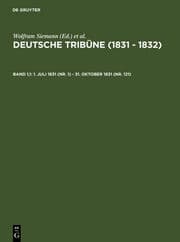 Cover von 1.Juli 1831 (Nr.1) - 31.Oktober 1831 (Nr.121)