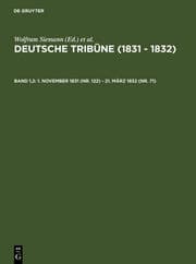 Cover von 1.November 1831 (Nr.122) - 21.März 1832 (Nr.71)
