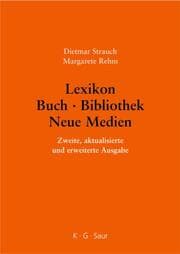 Cover von Lexikon Buch, Bibliothek, Neue Medien
