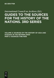 Cover von Sources 1796-1949